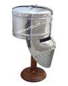 Medieval Crusader Templar Heavy 14 gauge Helmet image 2