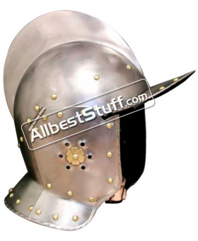 Medieval Cuirassiers burgonet early 17th cavalry Helmet