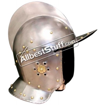 Medieval Cuirassiers burgonet early 17th cavalry Helmet