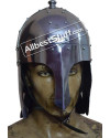 Medieval Early King Arthur Nasal Helmet Made of 16 Gauge Steel image 4