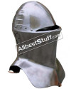 Medieval Frog mouth Armet Helmet Made of 18 Gauge Steel image 2