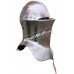 Medieval Frog mouth Armet Helmet Made of 18 Gauge Steel