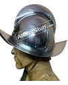 Medieval German Morion Helmet 16 Gauge Steel image 4