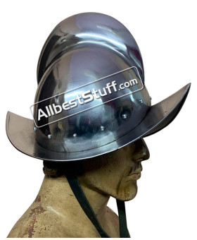 Lot of 5 German Morion Helmet in 16 Gauge Steel