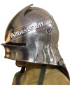 Set of 5 German Sallet Helmet 16 Gauge Steel Battle Ready image 2