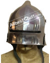 Set of 5 German Sallet Helmet 16 Gauge Steel Battle Ready image 5