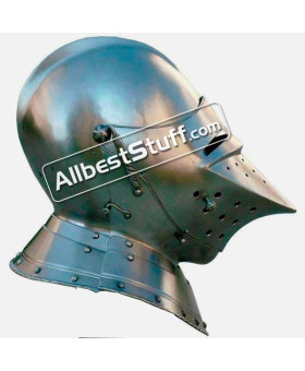 Medieval German armet 16th Century Helmet