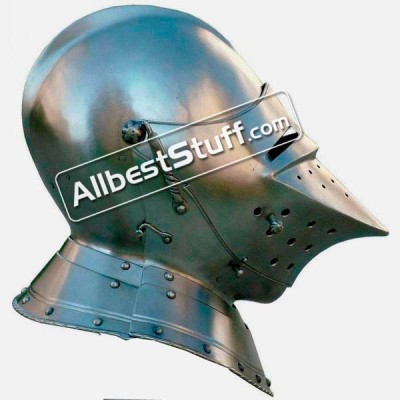 Medieval German armet 16th Century Helmet