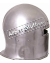 Medieval Italian Barbute of 1440 AD made from Heavy 14 Gauge Steel image 1
