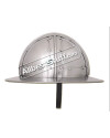 Medieval Italian Kettle Hat of 1460 AD made from 16 Gauge Steel image 3