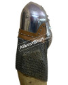 Medieval Klappvisier Bascinet from 1370 AD made in Heavy 14 Gauge Steel image 3