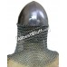 Medieval Norman Nasal Helmet with Chain mail Aventail