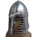 Medieval Sugar Loaf Persian War Helmet Heavy 14 gauge Helmet