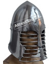 Medieval Sugar Loaf Persian War Helmet Heavy 14 gauge Helmet image 2