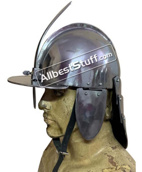 Set of 5 Medieval Polish Hussar Helmet of 17th Century