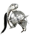 Medieval Spartacus Gladiator Helmet Made of 18 Gauge Steel image 1