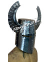 Medieval Teutonic Knight Templar Great Helm 18 Gauge Steel Helmet image 1