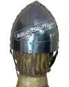 Medieval Viking Spangenhelm 18 Gauge Steel Helmet image 2