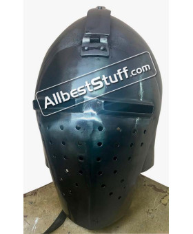 Medieval Visor Helmet made from 14 Gauge Steel