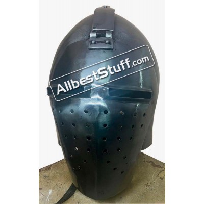 Medieval Visor Helmet made from 14 Gauge Steel