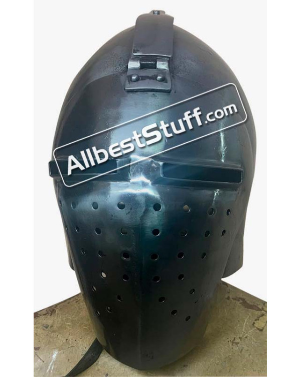 SALE! Medieval Visor Helmet made from 14 Gauge Steel