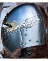 Lot of 5 Visor Helmet Steel LARP Combat Version image 1