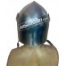 14 Gauge Medieval Visored Steel Helmet