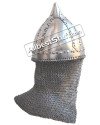 Russian Boyar Helmet - Gnezdovo Helmet With Chain Mail image 3