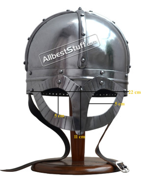 Set of 5 Medieval Spectacle Helmet LARP Reenactment Armor