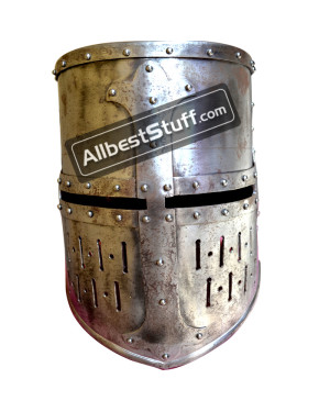 Strong 16 Gauge Medieval Maciejowski Helmet