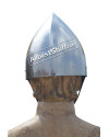 Medieval 12th Century Italo Norman Nasal Helmet image 1