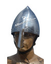 Medieval 12th Century Italo Norman Nasal Helmet image 3