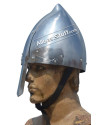 Medieval 12th Century Italo Norman Nasal Helmet image 4