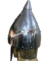 Medieval 8th Century Early Slavic helmet 14 Gauge steel image 2