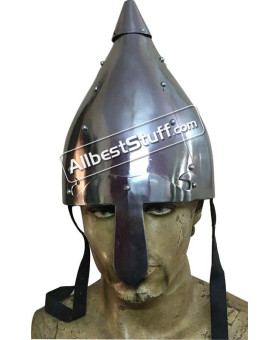 Medieval 8th Century Early Slavic helmet 14 Gauge steel