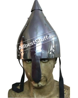 Medieval 8th Century Early Slavic helmet 14 Gauge steel