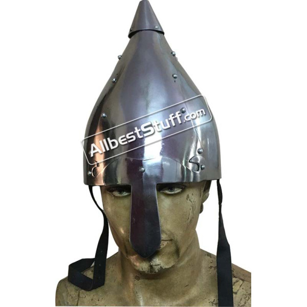 Medieval 8th Century Early Slavic helmet 14 Gauge steel