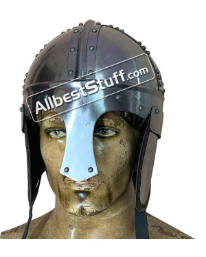 Medieval Burg Castle Roman Cavalry Helmet 18 Gauge