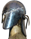 Medieval Burg Castle Roman Cavalry Helmet 18 Gauge image 1