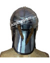 Medieval Burg Castle Roman Cavalry Helmet 18 Gauge image 2