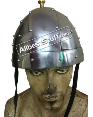 Medieval Byzantine Helmet 14 Gauge Steel Strong