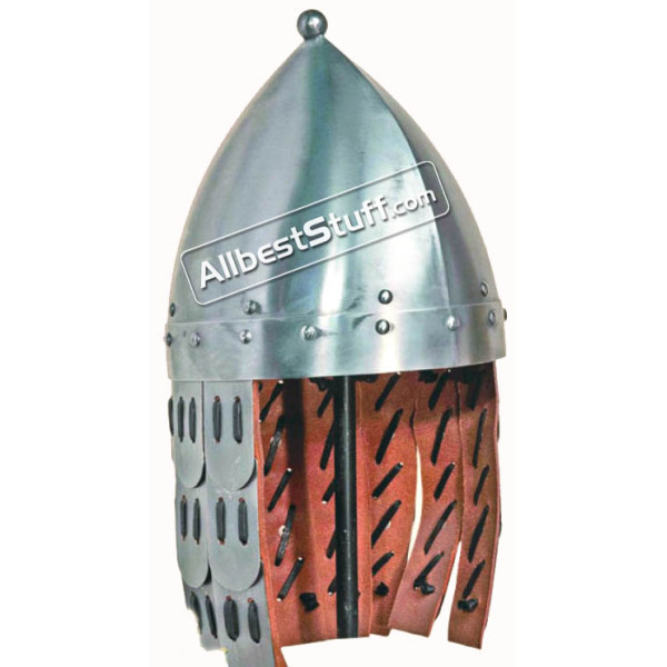 Medieval Byzantine Helmet Made of 14 Gauge Steel