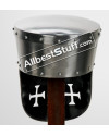Medieval Crusader Helmet Strong 14 Gauge Steel 12th Century image 2