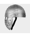 Medieval Crusader Spangenhelm with Face Plate made in 14 Gauge Steel image 2