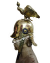 Medieval German Pickle Hub Eagle Spike Solid Brass Helmet image 2