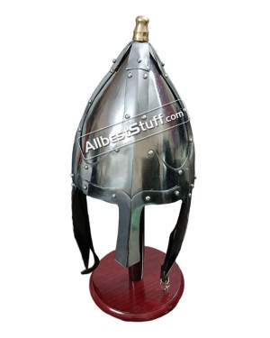 Medieval Germanic Spangen helm Strong 16 Gauge Steel 500 AD