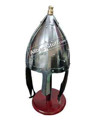 Medieval Germanic Spangen helm Strong 16 Gauge Steel 500 AD