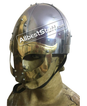 Medieval Gjermundbu Helmet 16 Gauge Strong