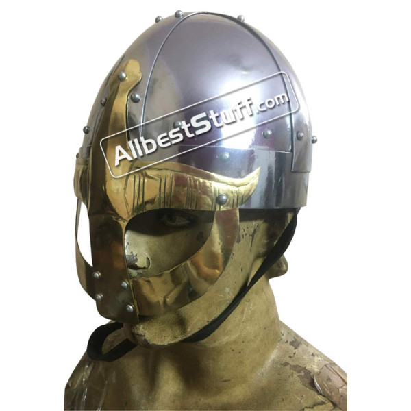 Medieval Gjermundbu Helmet 16 Gauge Strong