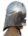 Medieval Gothic Sallet Helmet 14 Gauge Steel image 3